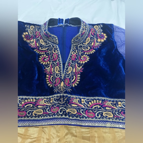 Indian Party Wear Long Dress - Picture 2 of 9